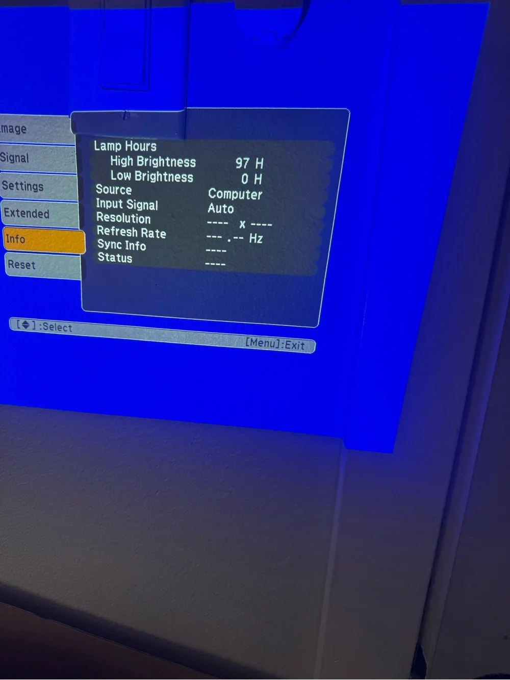 Epson White Compact Home/Office Projector
